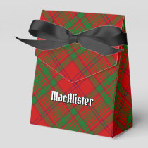 Clan MacAlister of Glenbarr Tartan Favor Boxes