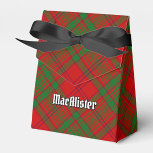Clan MacAlister of Glenbarr Tartan Favor Boxes