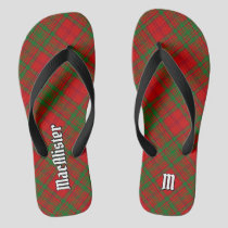 Clan MacAlister of Glenbarr Tartan Flip Flops