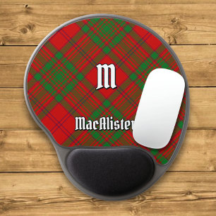 Clan MacAlister of Glenbarr Tartan Gel Mouse Pad