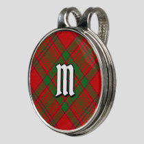 Clan MacAlister of Glenbarr Tartan Golf Hat Clip