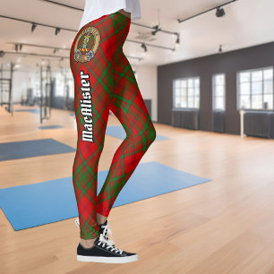 Clan MacAlister of Glenbarr Tartan Leggings