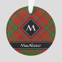 Clan MacAlister of Glenbarr Tartan Ornament