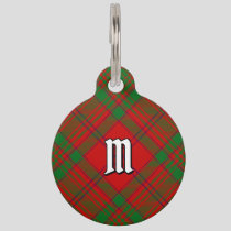 Clan MacAlister of Glenbarr Tartan Pet ID Tag