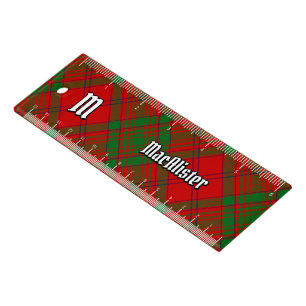 Clan MacAlister of Glenbarr Tartan Ruler