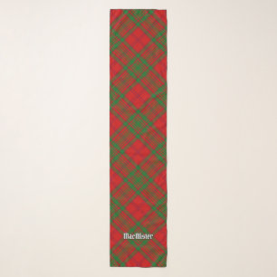 Clan MacAlister of Glenbarr Tartan Scarf