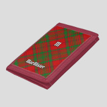 Clan MacAlister of Glenbarr Tartan Trifold Wallet