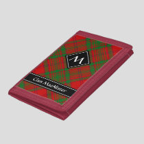 Clan MacAlister of Glenbarr Tartan Trifold Wallet