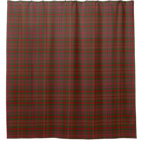 Clan MacAlister Scottish Tartan Shower Curtain