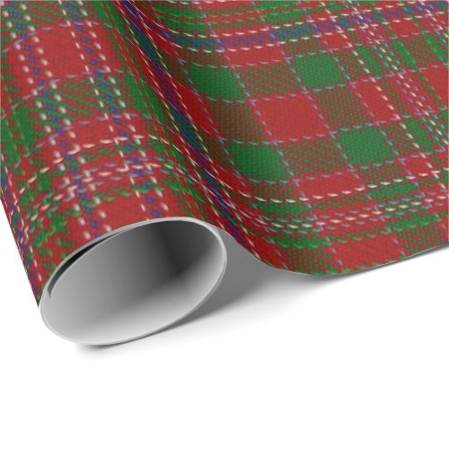 Clan MacAlister Scottish Tartan Wrapping Paper