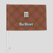 Clan MacAlister Tartan Car Flag