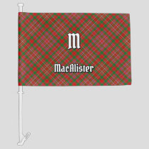 Clan MacAlister Tartan Car Flag