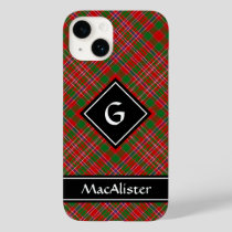 Clan MacAlister Tartan Case-Mate iPhone Case