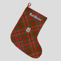 Clan MacAlister Tartan Christmas Stocking