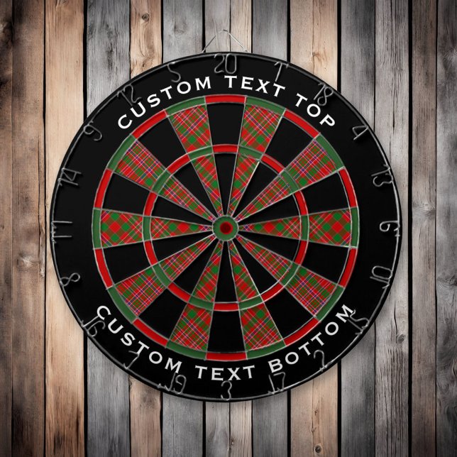 Clan MacAlister Tartan Dart Board (Creator Uploaded)