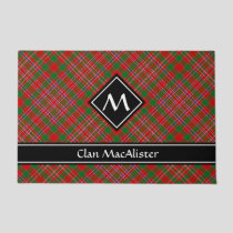 Clan MacAlister Tartan Doormat
