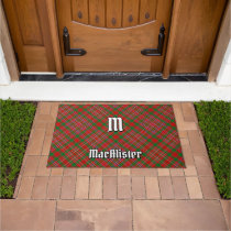 Clan MacAlister Tartan Doormat
