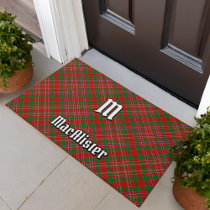 Clan MacAlister Tartan Doormat