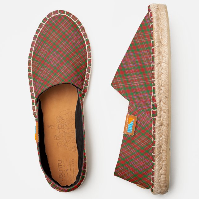 Clan MacAlister Tartan Espadrilles (Side)