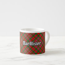 Clan MacAlister Tartan Espresso Cup