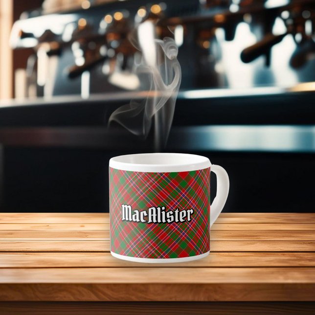 Clan MacAlister Tartan Espresso Cup (Creator Uploaded)