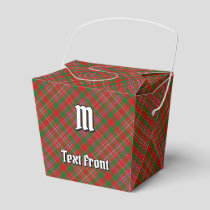 Clan MacAlister Tartan Favor Box