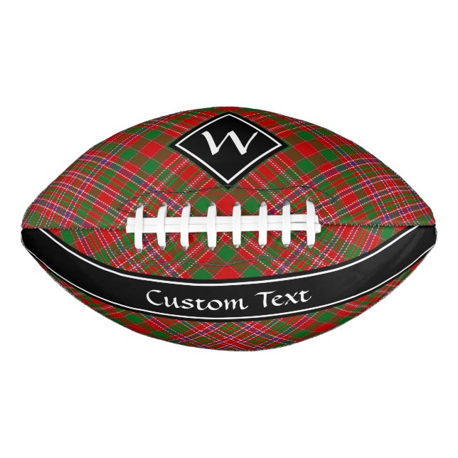 Clan MacAlister Tartan Football (Front)