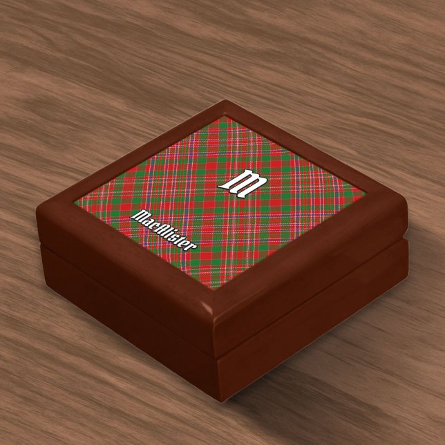 Clan MacAlister Tartan Gift Box (Creator Uploaded)
