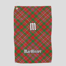 Clan MacAlister Tartan Golf Towel