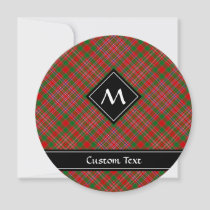 Clan MacAlister Tartan Invitation