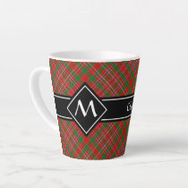 Clan MacAlister Tartan Latte Mug