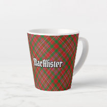 Clan MacAlister Tartan Latte Mug