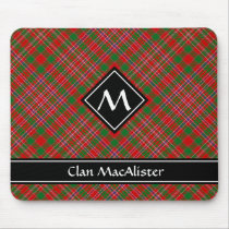 Clan MacAlister Tartan Mouse Pad