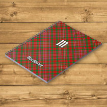 Clan MacAlister Tartan Notebook
