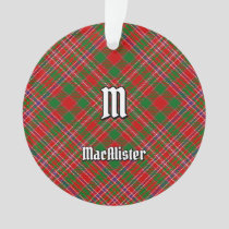 Clan MacAlister Tartan Ornament
