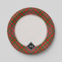 Clan MacAlister Tartan Paper Plates
