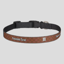 Clan MacAlister Tartan Pet Collar