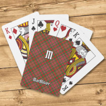 Clan MacAlister Tartan Playing Cards