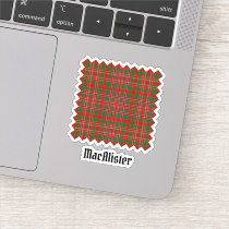 Clan MacAlister Tartan Sticker