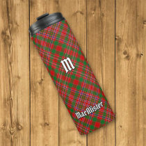 Clan MacAlister Tartan Thermal Tumbler