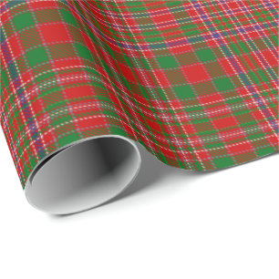 Clan MacAlister Tartan Wrapping Paper