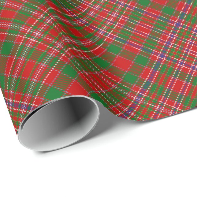Clan MacAlister Tartan Wrapping Paper (Roll Corner)