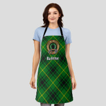 Clan MacArthur Crest over Tartan Apron