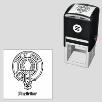 Clan MacArthur Crest Self-inking Stamp