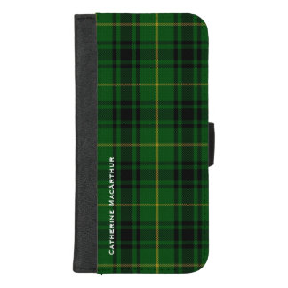 Clan MacArthur Plaid  iPhone 8/7 Plus Wallet Case