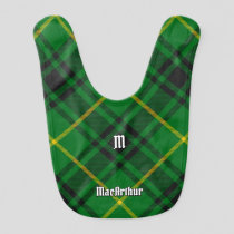 Clan MacArthur Tartan Baby Bib