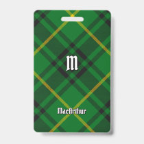 Clan MacArthur Tartan Badge