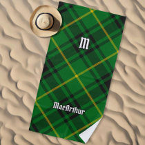Clan MacArthur Tartan Beach Towel
