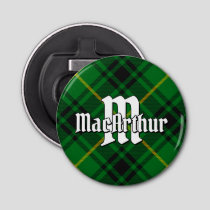 Clan MacArthur Tartan Bottle Opener