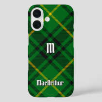 Clan MacArthur Tartan iPhone 16 Case